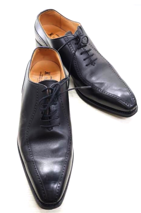SCOTCHGRAIN（スコッチグレイン） Vチップ レザーシューズ メンズ シューズ