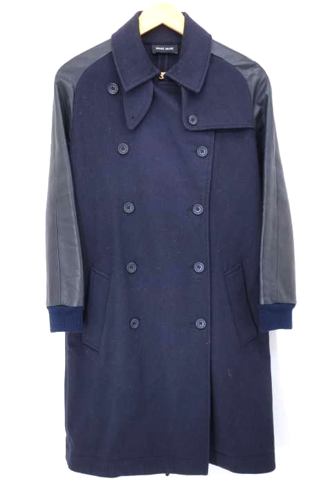Sophie Hulme（ソフィーヒュルム） レザー切替トレンチコート レディース アウター