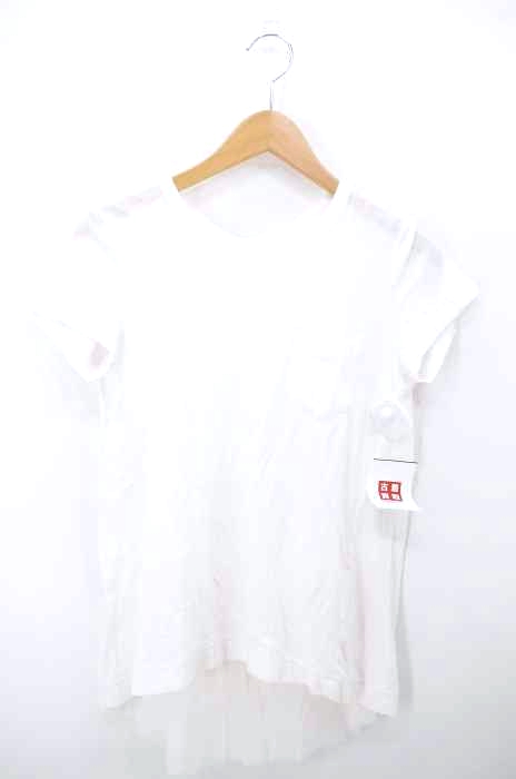 Sacai（サカイ） バック プリーツ ポケットTシャツ レディース トップス