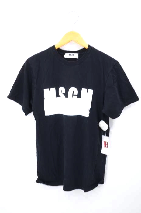 MSGM（エムエスジーエム） ロゴ ラバープリントTシャツ メンズ トップス