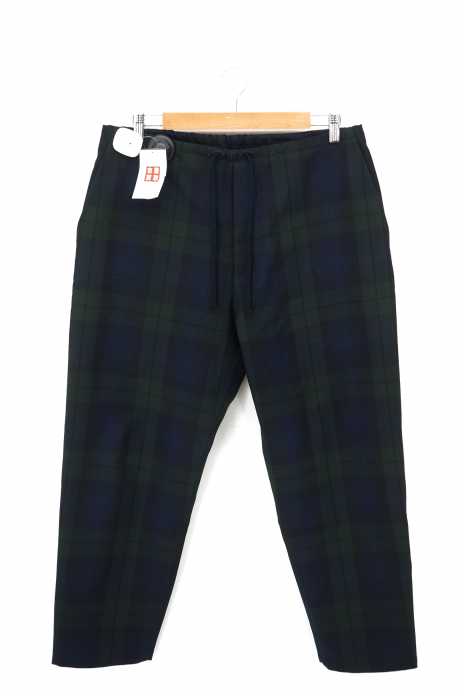 Comoli Beams コモリ ビームス ブラックウォッチ ワイドパンツ メンズ パンツ ブランド古着買取販売バズストア