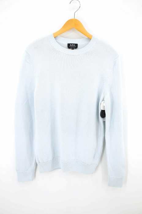 A.P.C. （アーペーセー） クルーネックコットンニット メンズ トップス