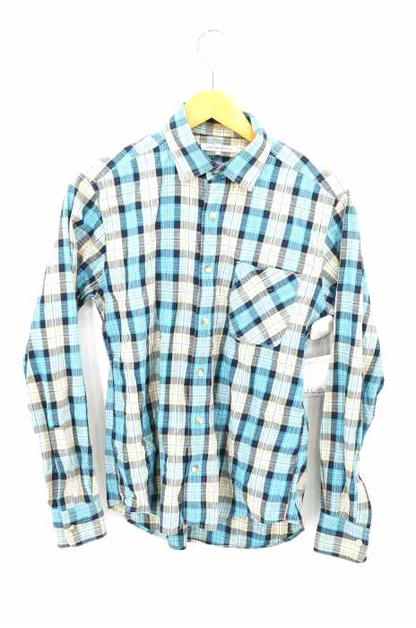 UNITED ARROWS green label relaxing （ユナイテッドアローズグリーンレーベルリラクシング） チャック柄 ボタンシャツ メンズ トップス