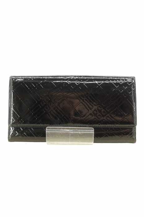 BURBERRY(バーバリー) エナメルロングウォレット レディース 財布・ケース