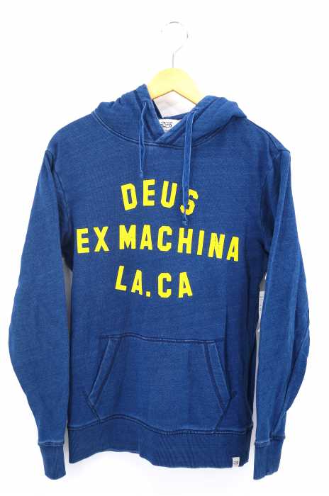 Deus Ex Machina(デウスエクスマキナ) LACA INDIGO HOODIE メンズ トップス