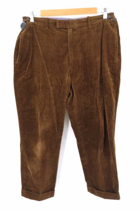 BEAMS PLUS （ビームスプラス） 20SS コーデュロイ 9分丈 トラウザーズ メンズ パンツ