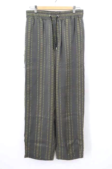 TAAKK(ターク) STITCH CUPRA DOT EMBROIDERY TROUSER メンズ パンツ
