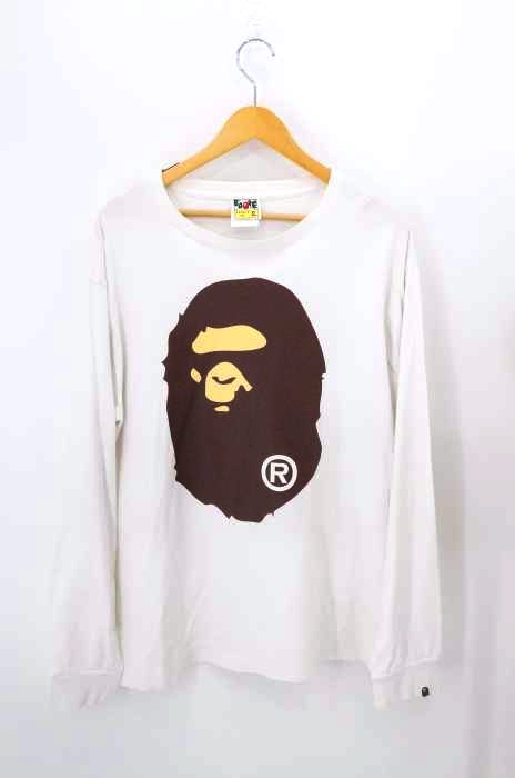 BAPE（ベイプ） サル両面プリント ロングスリーブシャツ メンズ トップス