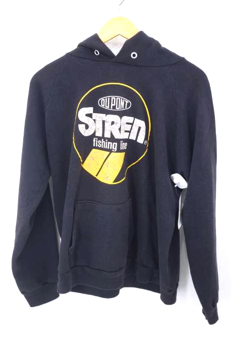 Champion(チャンピオン) 80S トリコタグ Stren Fishing 企業ロゴ ラグランパーカー メンズ トップス