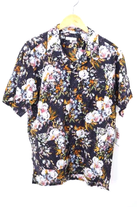 ENGINEERED GARMENTS NEW YORK(エンジニアド ガーメンツ) フラワープリント オープンカラーシャツ メンズ トップス