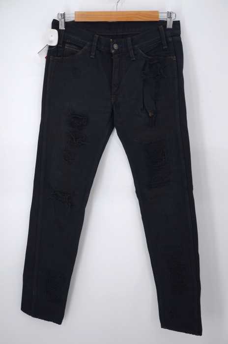 Levi's VintageClothing （リーバイスヴィンテージクロージング） USED加工 Big E ブラック メンズ パンツ