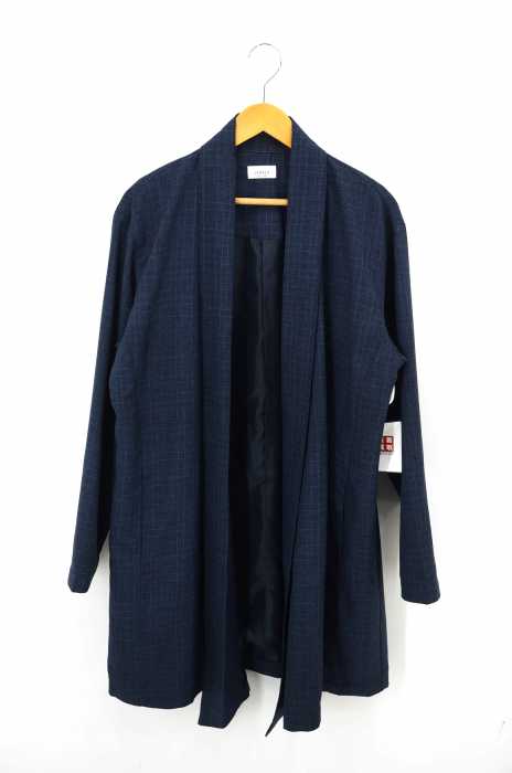 JUNRed (ジュンレッド) TRチェックレイズドネックガウン メンズ トップス