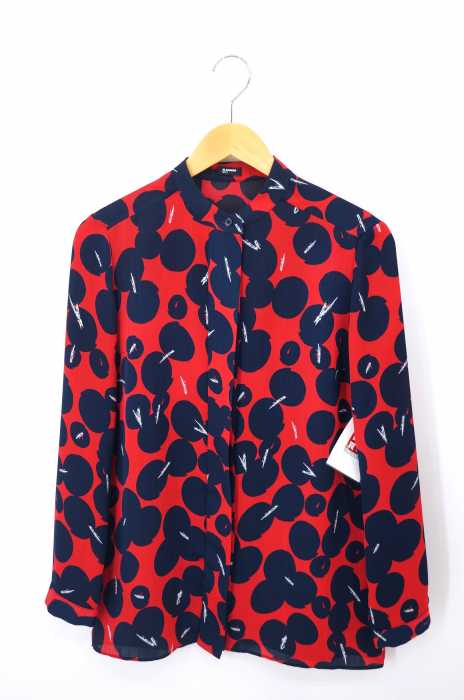 JIL SANDER NAVY （ジルサンダーネイビー） スタンドカラー 比翼シャツ レディース トップス