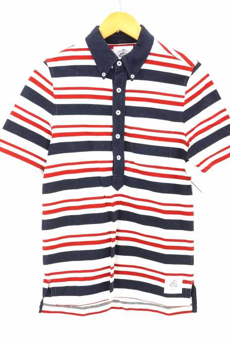 BROOKS BROTHERS(ブルックスブラザーズ) ボーダーポロシャツ メンズ トップス