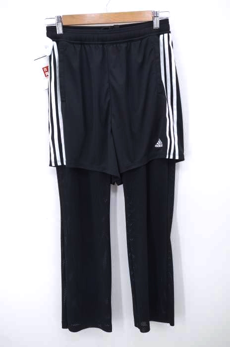 adidas(アディダス) メッシュレイヤードジャージーパンツ レディース パンツ