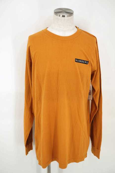 NUMBERS EDITION(ナンバーズエディション) LOGOTYPE-L/S T-SHIRT バックプリントロングスリーブTシャツ メンズ トップス
