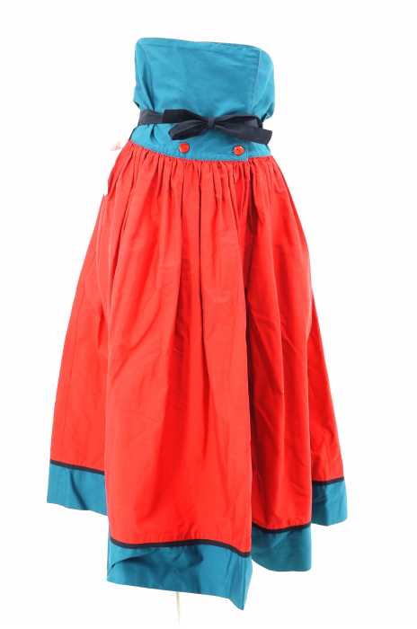 KENZO（ケンゾー） バックリボンバイカラースカート レディース スカート