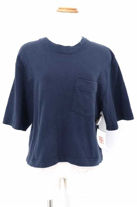 Adam et Rope (アダムエロペ) クルーネックワイドTシャツ レディース トップス