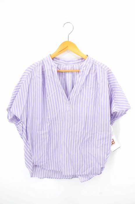 SIMPLICITE （シンプリシテェ） ストライプスキッパーブラウス レディース トップス