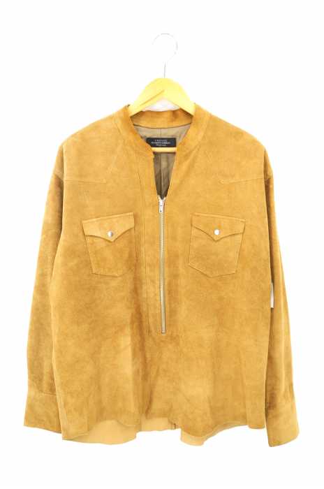 UNUSED (アンユーズド) Suede Pullover Western Shirts メンズ トップス