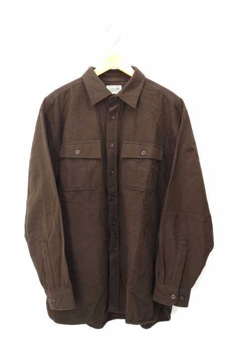 L.L.Bean （エルエルビーン） コットンボタンシャツ 厚手 メンズ トップス