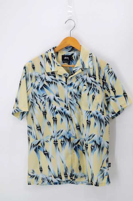 STUSSY （ステューシー） 総柄 開襟 アロハシャツ メンズ トップス