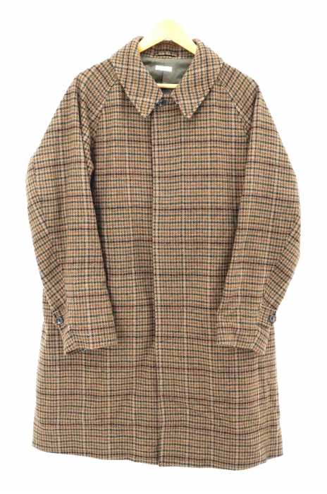 PHIGVEL MAKERS & Co.（フィグベルメーカーズアンドコー） 千鳥格子柄　ステンカラーコート メンズ アウター
