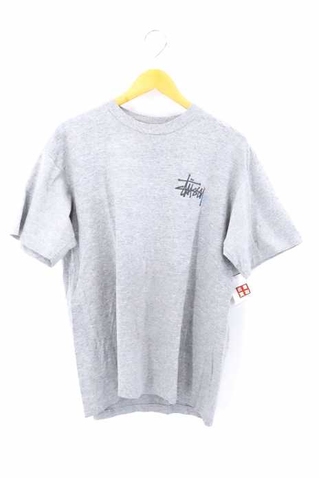 白タグ90s 前期STUSSY ステューシー ハーフジップ 刺繍