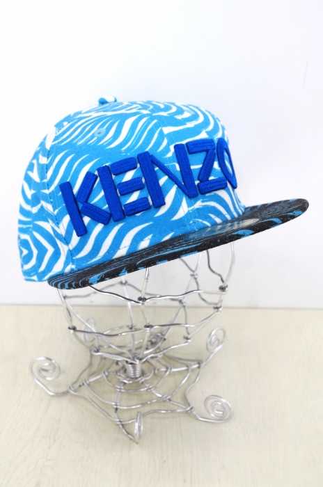 KENZO×NEW ERA（ケンゾウニューエラ） 総柄ベースボールキャップ メンズ 帽子