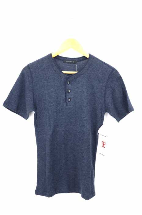 CASHYAGE（カシヤージュ） カシミヤ混　ヘンリーネックTシャツ メンズ トップス