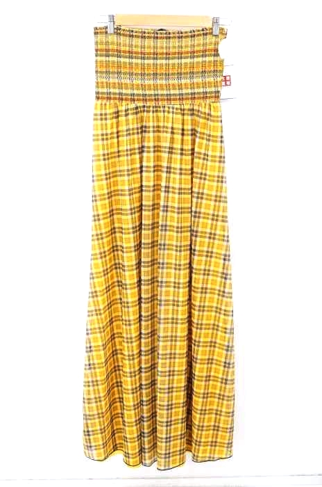ZARA（ザラ） シャーリング　メッシュチェックワンピース レディース ワンピース