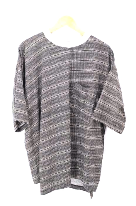 FILL THE BILL(フィルザビル) AssinmetricBorder Tee メンズ トップス