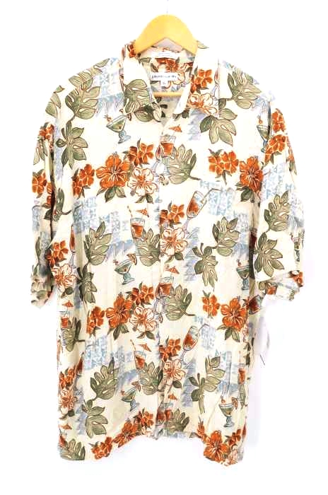 pierre cardin（ピエールカルダン） レーヨンアロハシャツ メンズ トップス