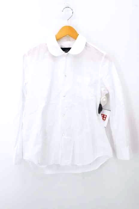 tricot COMME des GARCONS（トリココムデギャルソン） AD2018 ラウンドカラーコットンボタンシャツ レディース トップス