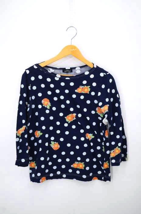 tricot COMME des GARCONS（トリココムデギャルソン） AD2010 フルーツドットロングスリーブカット レディース トップス