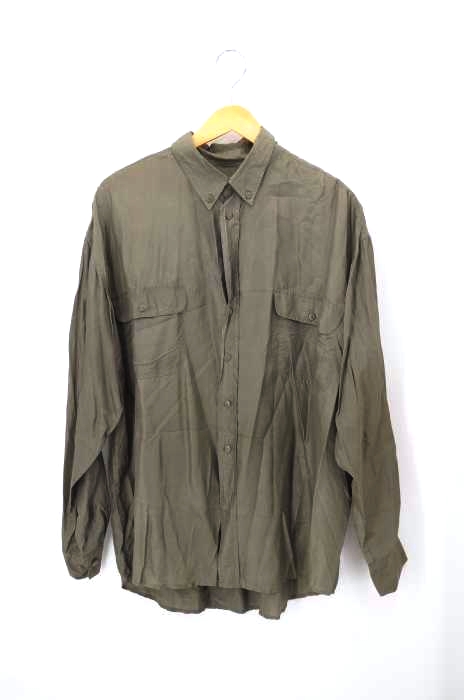USED古着（ユーズドフルギ） fuziilks シルクボタンシャツ メンズ トップス