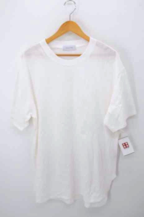 Adam et Rope(アダムエロペ) ラウンド ビッグTシャツ メンズ トップス