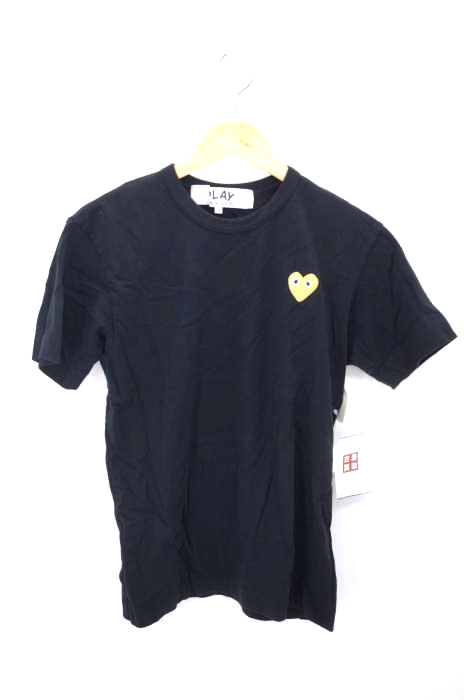 PLAY COMME des GARCONS(プレイコムデギャルソン) AD2019 ワッペン 装飾 クルーネックTシャツ メンズ トップス