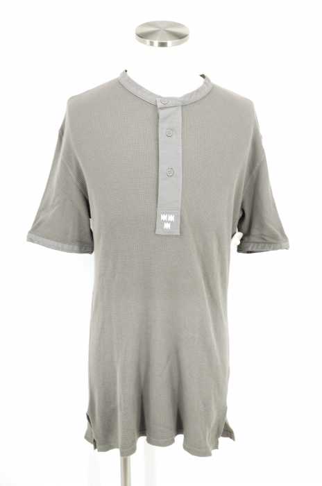 xzBRIGHT THINGS MW（ブライトシングス） Cotton Thermal ヘンリーネックサーマルTシャツ メンズ トップス