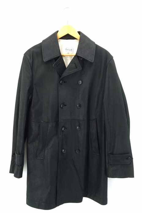 Paul Smith LONDON(ポールスミスロンドン) レザー ダブルロングコート メンズ アウター