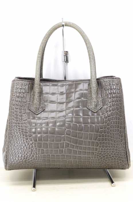 Les sacs Adam（ルサックアダム） アニマル型押しレザーハンドバッグ