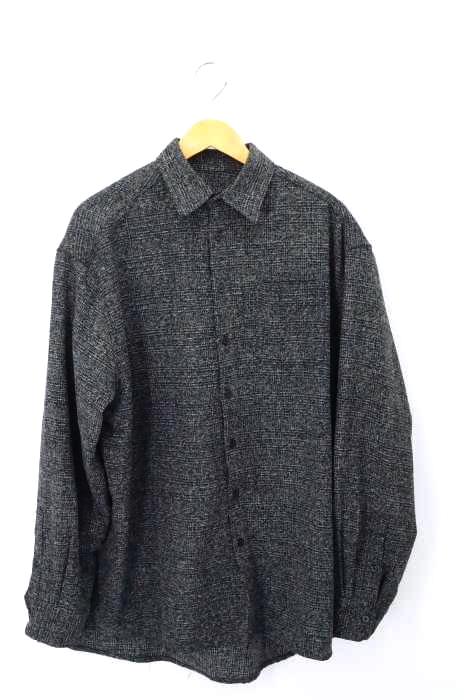 WHITELAND BLACKBURN(ホワイトランドブラックバーン) ツイードオーバーサイズシャツジャケット メンズ トップス