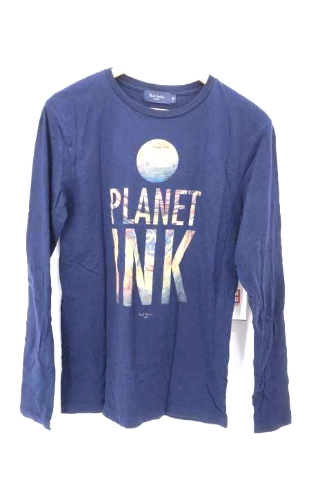 Paul Smith JEANS(ポール・スミスジーンズ) PLANET INK プリントロングスリーブTシャツ メンズ トップス