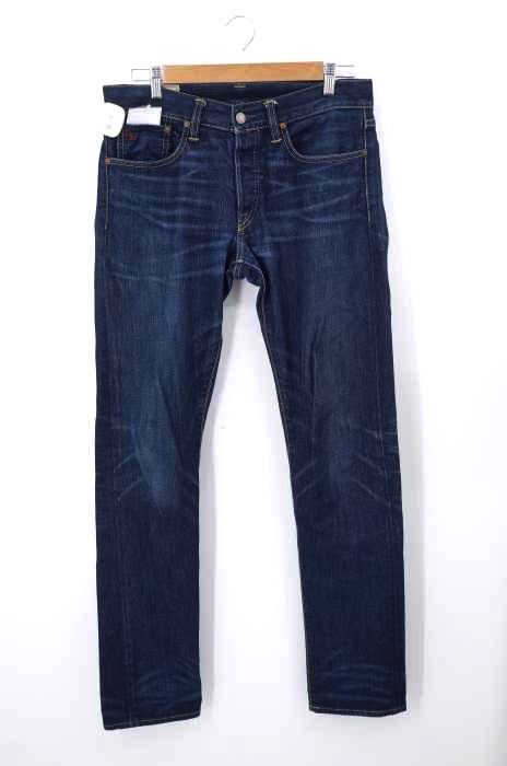 POLO RALPH LAUREN(ポロラルフローレン) VARICK SLIM STRAIGHT JEANS DENIM 5PT メンズ パンツ
