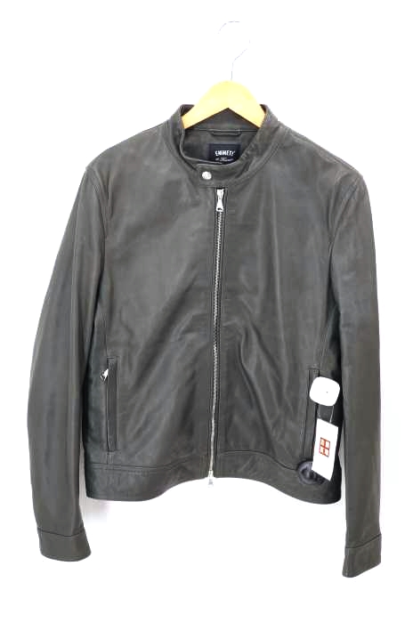 EMMETI(エメンティ) 19AW イタリア製 JURI ラムレザーシングルライダースジャケット メンズ アウター