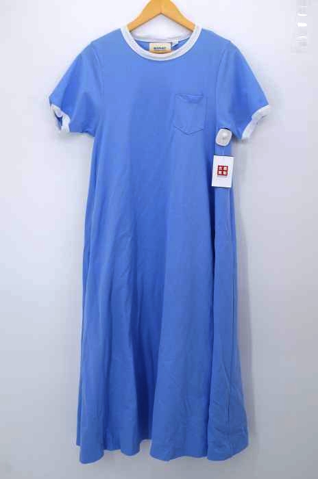 BEAMS BOY（ビームスボーイ） カット ツイル マキシ ワンピース レディース ワンピース