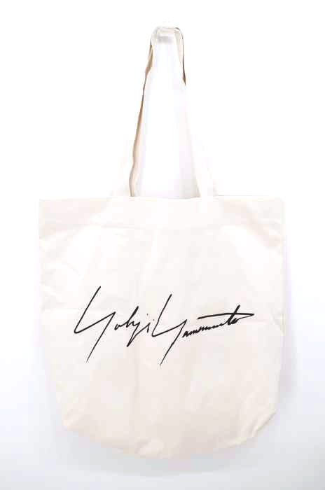 Yohji Yamamoto（ヨウジヤマモト） 青山店 シグネチャーキャンバストートバッグ メンズ バッグ