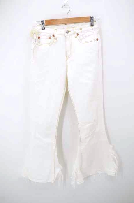 R13（アールサーティー） Distressed Flared Jeans レディース パンツ