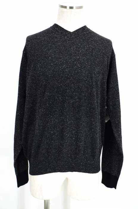 T by Alexander Wang (ティーバイアレキサンダーワン) ごま塩 Vネック メンズ トップス