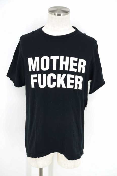 NUMBER (N)INE （ナンバーナイン） MOTHER FUCKER ダメージ加工プリントTシャツ メンズ トップス